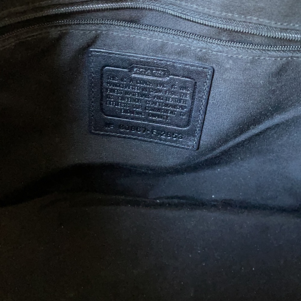 Coach monogram studded buckle shoulder bag - Picture 7 of 7